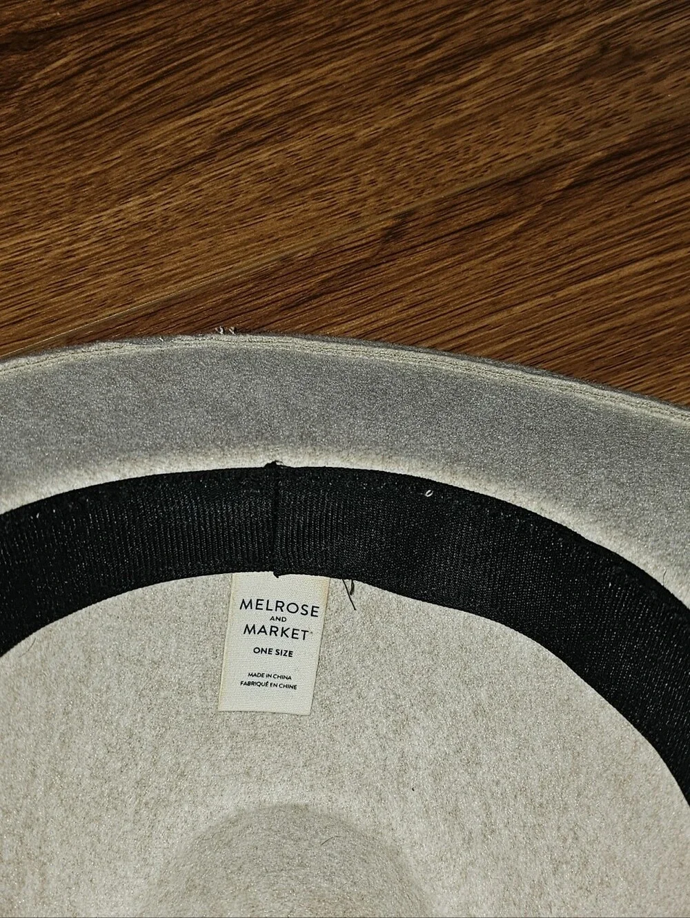 Melrose & Market Flat Brim Fedora Hat